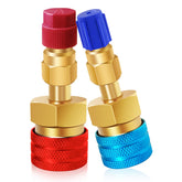 Boltigen front view of adapter kit showing both couplers and benefits of easy conversion
