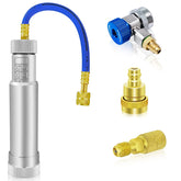 Boltigen front view of injector kit showing complete components and compact case benefit