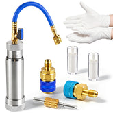 Boltigen injector front view showing compact durable design benefits quick use