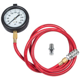 Bonbo front view showing gauge and hose for quick shop inspection
