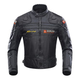 BORLENI front view showing jacket fit and protection benefit