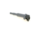 Bosch ignition coil front view showing robust housing and fitment benefit