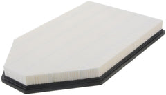 Bosch 5436WS close-up of foam seal and pleats demonstrating tight seal and filtration