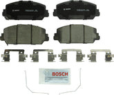 Bosch BC1625 front packaging showing contents and benefit low noise