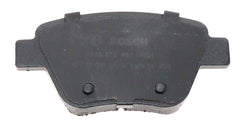 Bosch friction surface detail emphasizing semi‑metallic compound and low dust