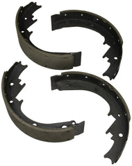 Bosch BS473R rear brake shoe front view showing fit and durable finish