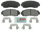 Bosch BE1089H front packaging showing complete pad set and hardware, reliable fit