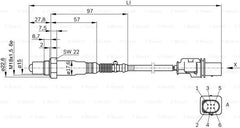 Bosch sensing tip texture showing durable element for stable oxygen reading