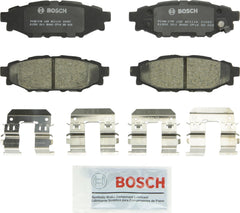 Bosch QuietCast BC1114 front view showing pad shape and fit for easy replacement