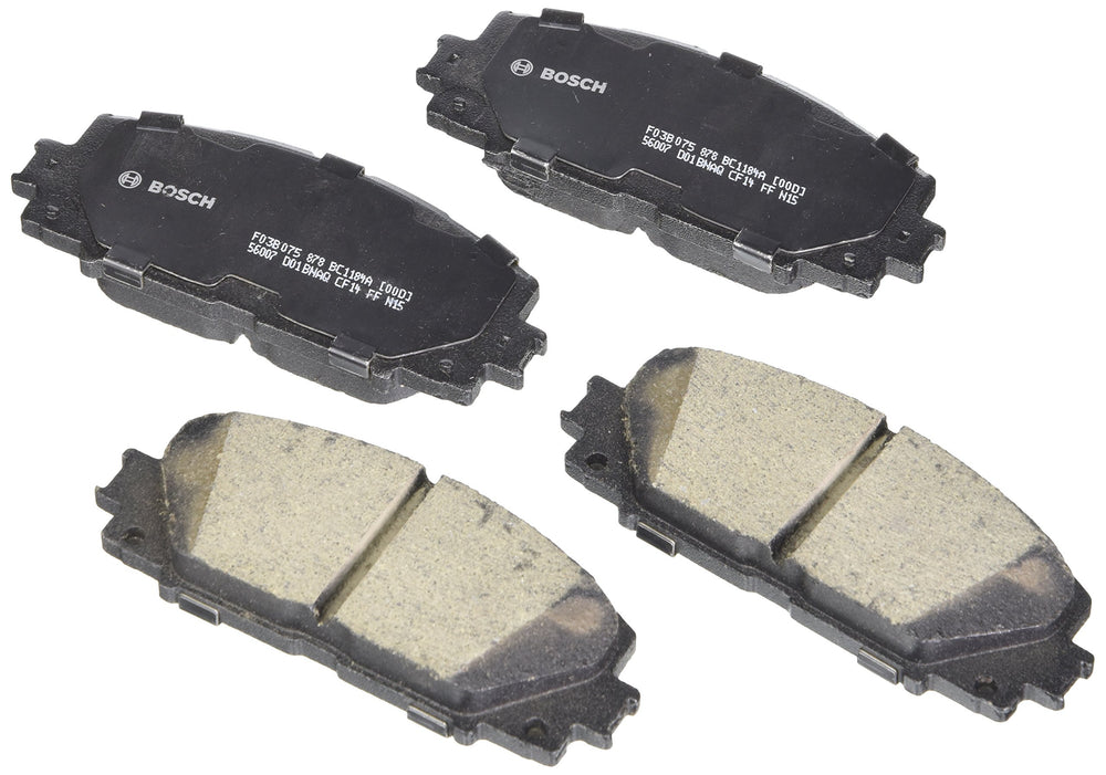 Bosch QuietCast front package showing contents and benefits