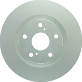 Bosch QuietCast front rotor packaging showing part and benefits