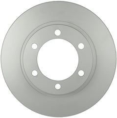 Bosch QuietCast front rotor packaging showing brand and single rotor benefit