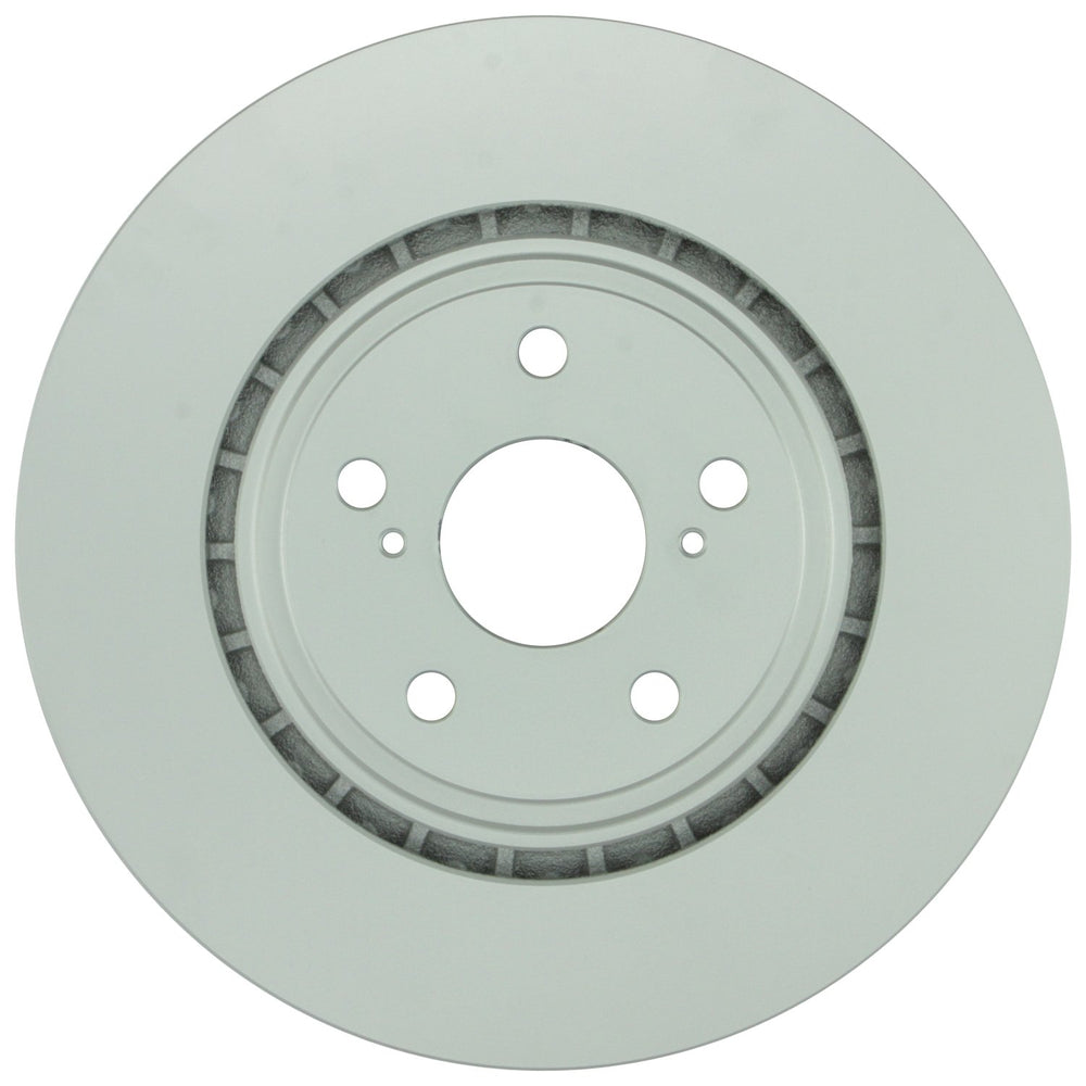 Bosch QuietCast front view showing rotor face and clean finish for reliable stopping
