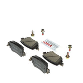 Bosch QuietCast rear packaging showing product and fitment, ensuring correct selection benefit