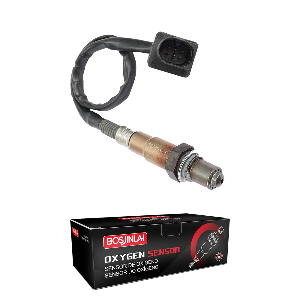 BOSJINLAI front view of upstream O2 sensor showing compact design and fit