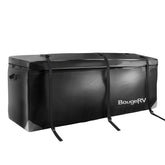 BougeRV front view showing secure weather protection benefit