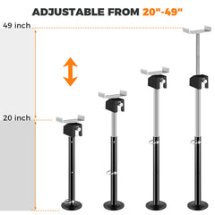BOYISEN threaded column detail for quick, precise height adjustment