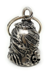 Bravo Bells skull dragon front view showing decorative detail and durable finish