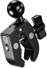 BRCOVAN clamp front view showing compact mounting base and latch for secure hold