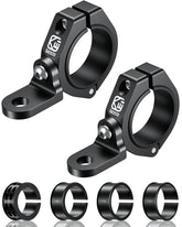 BRCOVAN front-mounted clamps showing secure fit and quick install