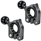 BRCOVAN handlebar mount front view showing clamp and ball for durable attachment