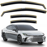 Breejoy front view installed on Camry showing sleek protection and improved ventilation