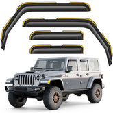 Breejoy front view installed on Jeep Wrangler JL showing sleek protection