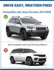 Breejoy visor installed rear passenger side displaying improved ventilation and style