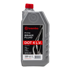 Brembo L04210 bottle front label showing product name and DOT-4 benefit