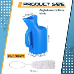 BrightRow close-up of angled spout for precise bead lubrication and reduced waste