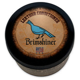 Brimshiner front label on 8.5 oz bottle showing product identity and use benefit