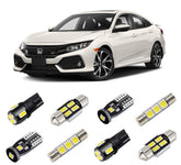 BRISHINE front packaging showing complete Civic LED kit and clear benefits