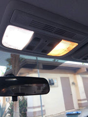 BRISHINE installed dome light in Honda Civic producing clear cabin illumination
