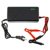 BROODAY charger front panel showing connectors and sturdy casing for reliable charging