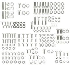 BRSUNAVOM front view of 211-piece kit showing organized stainless hardware and benefits