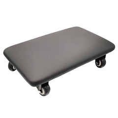 Btibpse front view of roller seat showing compact design and stability