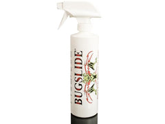 BugSlide front spray bottle showing label and 16 oz size benefits