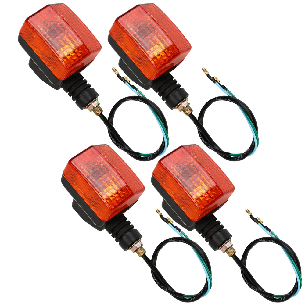 BuleVina front view turn signals showing clean fit and improved visibility