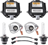 BULIAZY front-mounted ballast kit showing connectors and mounting tabs, durable replacement