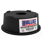 bullke front packaging showing round jack block and rugged benefit