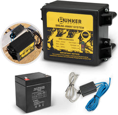 BUNKER INDUST breakaway kit front panel showing components and compact design benefit