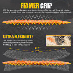 BUNKER INDUST strength teeth detail gripping a tire for reliable anti-slip performance