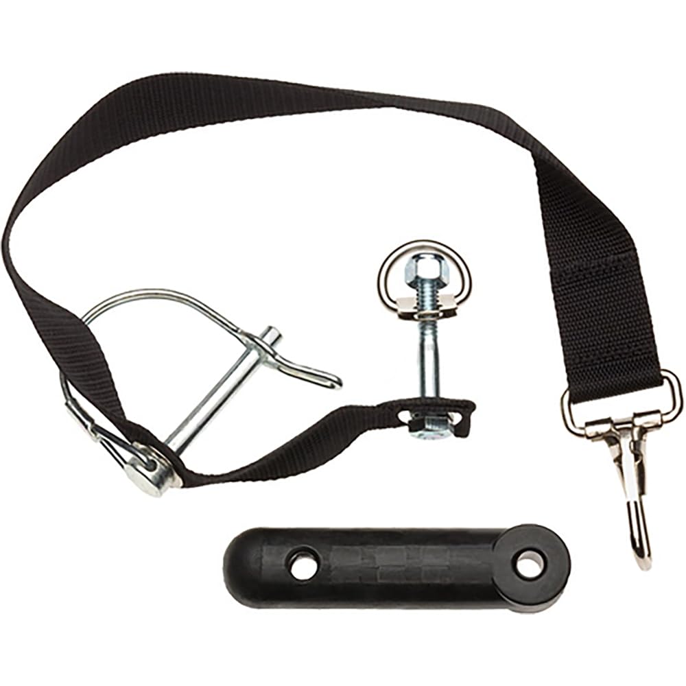Burley Design flex connector front view showing secure hitch attachment benefit