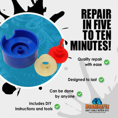 BushingFix installation tool detail demonstrating quick, damage-free seating