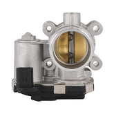 BUSIDN throttle body front view showing mounting points and connector benefit fitment