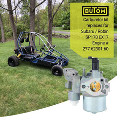 Butom carburetor side profile highlighting throttle linkage, ensures proper fit