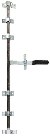Buyers Products front assembly showing 13-inch handle and full kit securing a trailer door for reliable closure