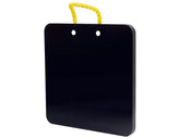 Buyers Products pad front view showing full 18x18 surface and durability benefit