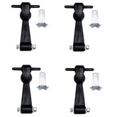 Buyers Products Company front view of four-pack latch kit shows complete set and benefits