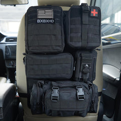 BXBXHD front panel view showing organized MOLLE layout and quick access